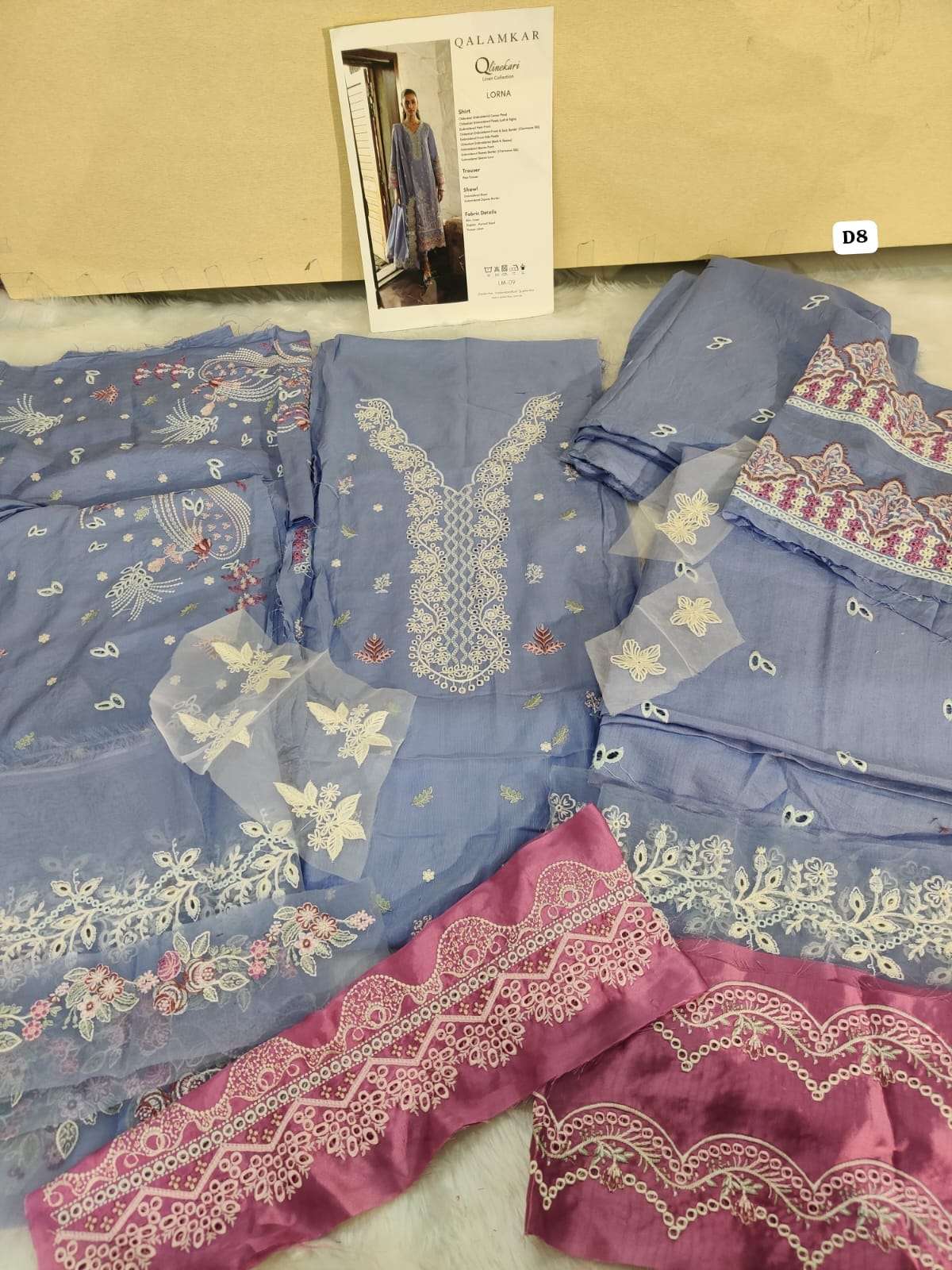 Qlinekari Linen 2024 Open Pic By Qalamkar